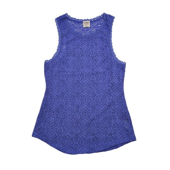 Women's - Intimately Free People Purple Lace Tank Top, Size Small - Picture 1 of 7